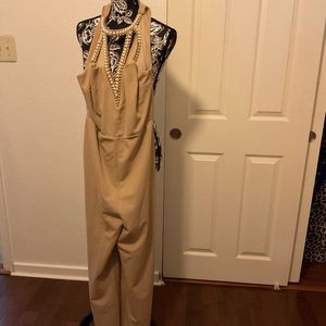 Beautiful elegant pearl, jumpsuit.